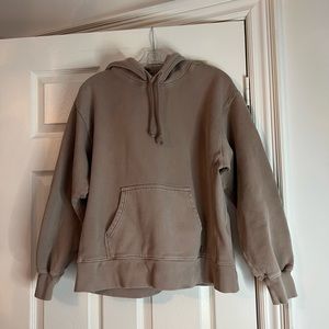 Aritzia Mauve boyfriend hoodie